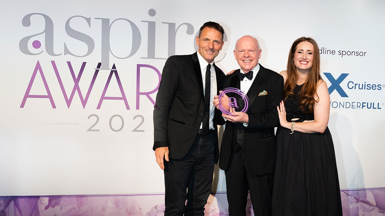 Kent Milne and Filip Boyen honoured with Outstanding Contribution to Luxury awards