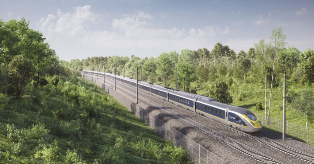 Eurostar targets 100% renewable energy by 2030