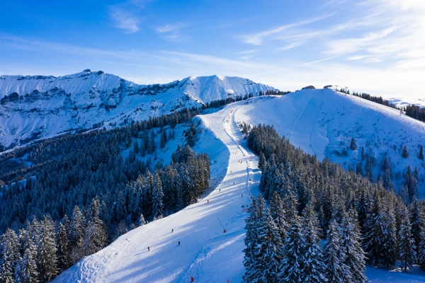 Skiing in style in the magical, picture-postcard French ski resort Megève