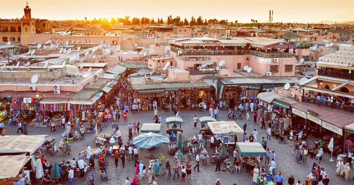 City life: Majestic Marrakech 