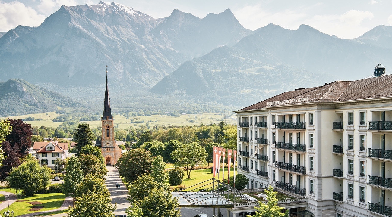 Wellness therapies and Swiss Alpine air are a remedy for body and soul