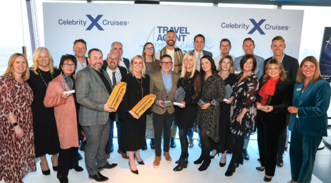 Celebrity Cruises celebrates top-performing agents