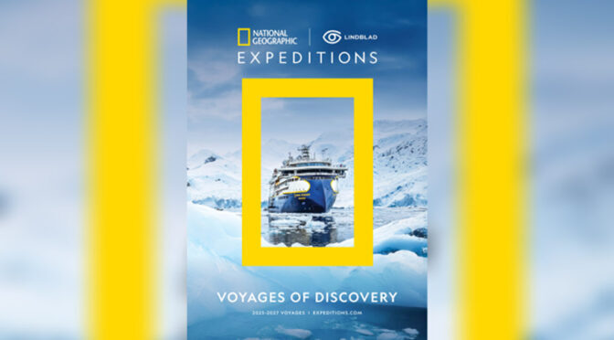 Galapagos incentive offered with first National Geographic-Lindblad Expeditions UK brochure