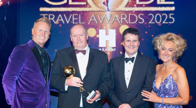 Silversea's Peter Shanks wins Outstanding Achievement accolade at Globe Travel Awards