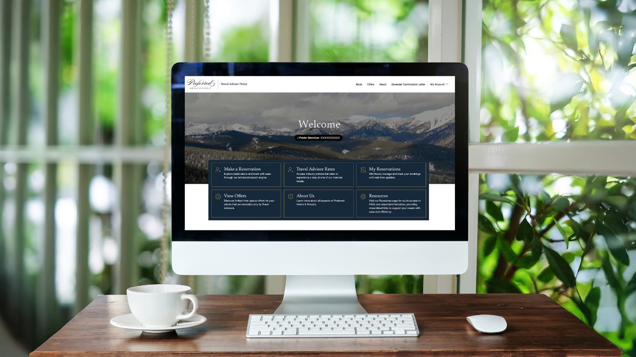 Preferred Hotels & Resorts launches travel agent platform